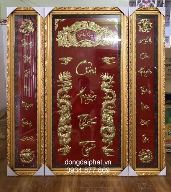 tranh thờ cửu huyền thất tổ