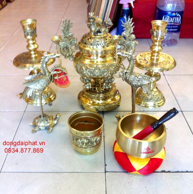 Bộ lư đồng đại phát uy tín.