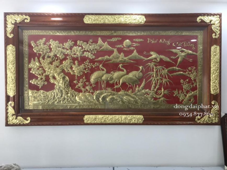 đại chỉ bán tranh mạ vàng uy tín