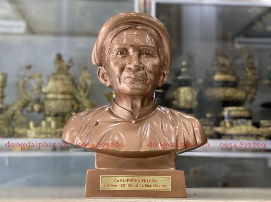 địa chỉ đúc tượng bán thân uy tín tượng đồng bán thân đúc bằng đồng