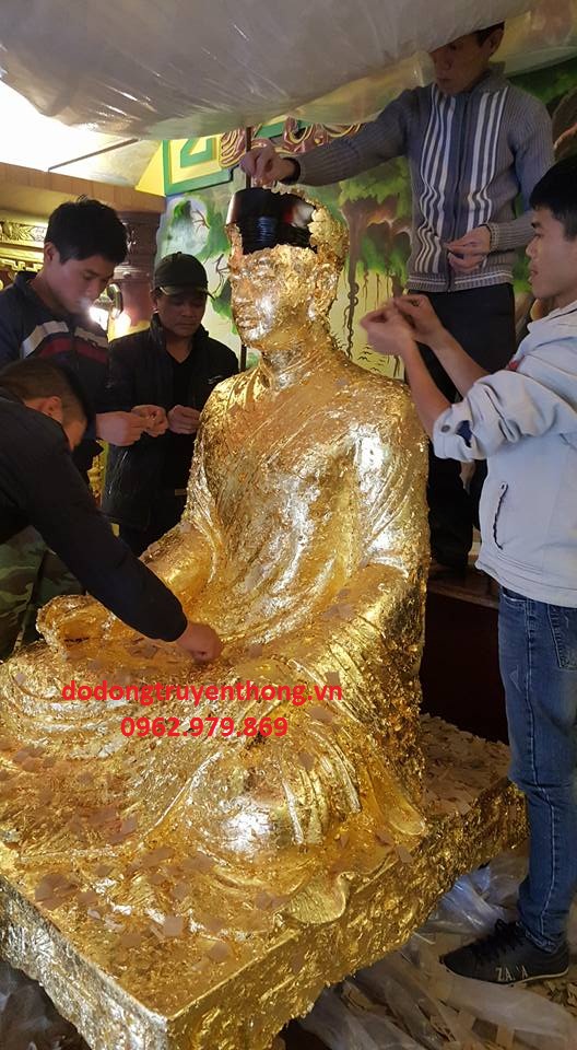 diachimavangchatluong  nhận mạ vàng tượng phật bảo đảm