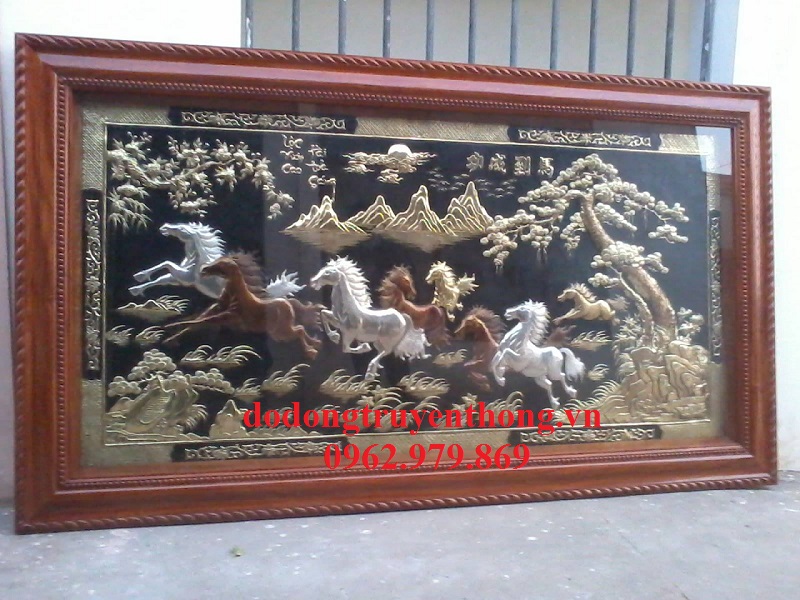 tranh ngua mung tan gia