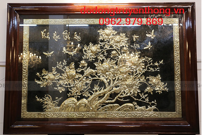 bán tranh đồng mạ vàng tranh đồng mạ vàng cao cấp
